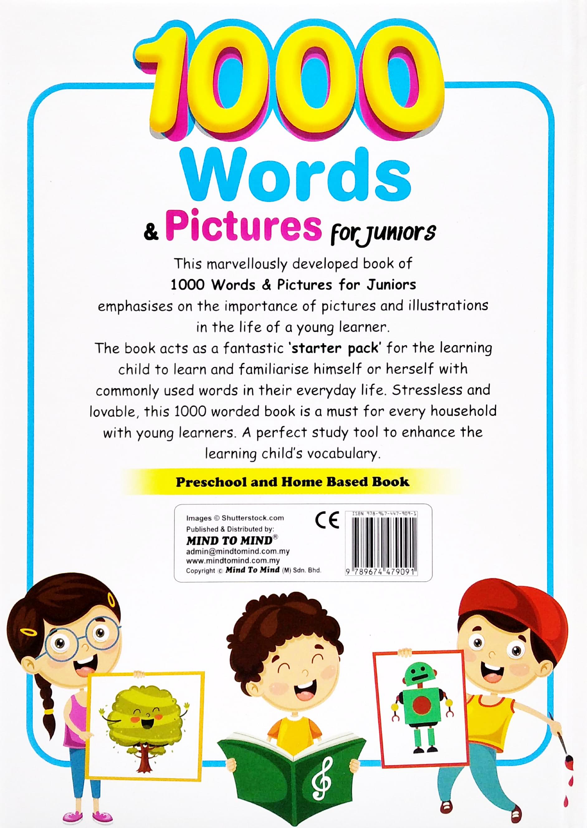 1000 Words & Pictures For Juniors