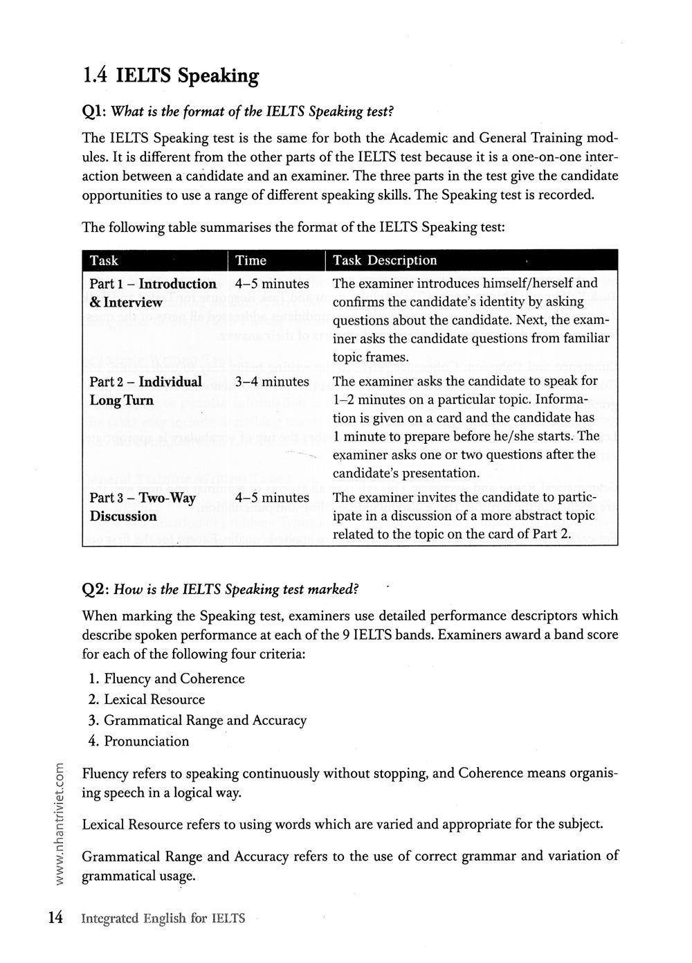 Integrated English For IELTS