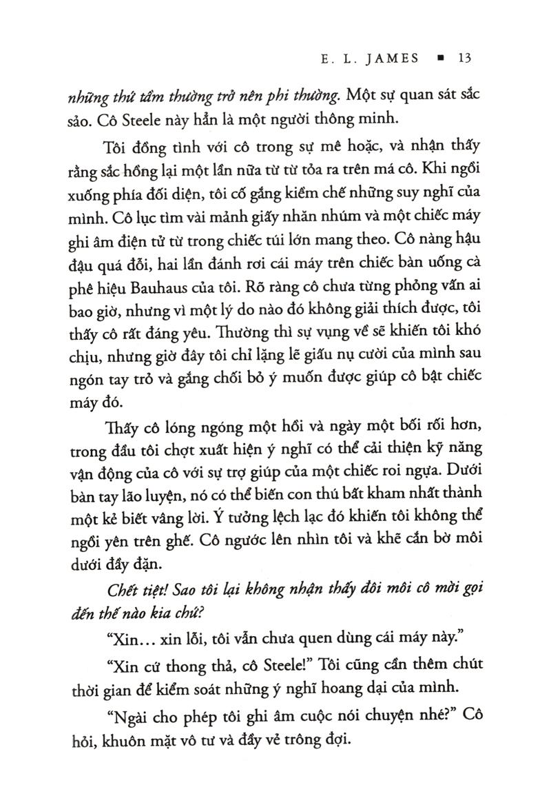 Thế Giới 50 Sắc Thái - Xám Qua Tự Sự Của Christian Grey