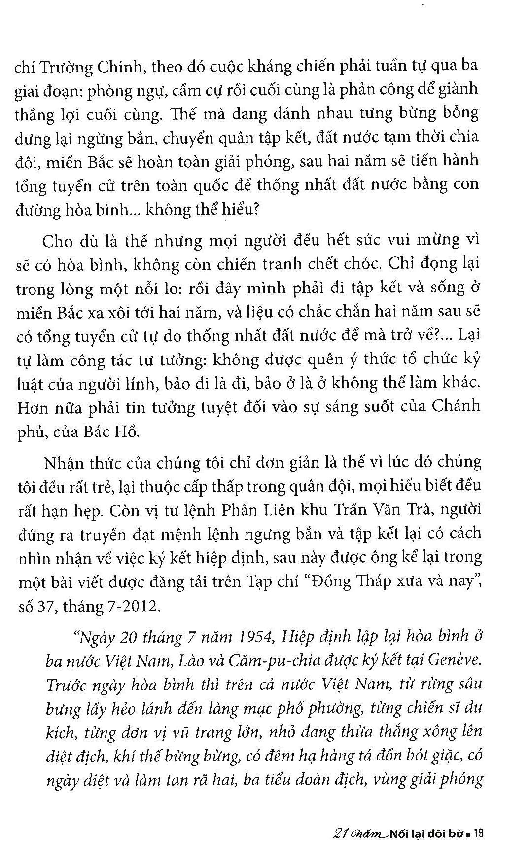 21 Năm Nối Lại Đôi Bờ
