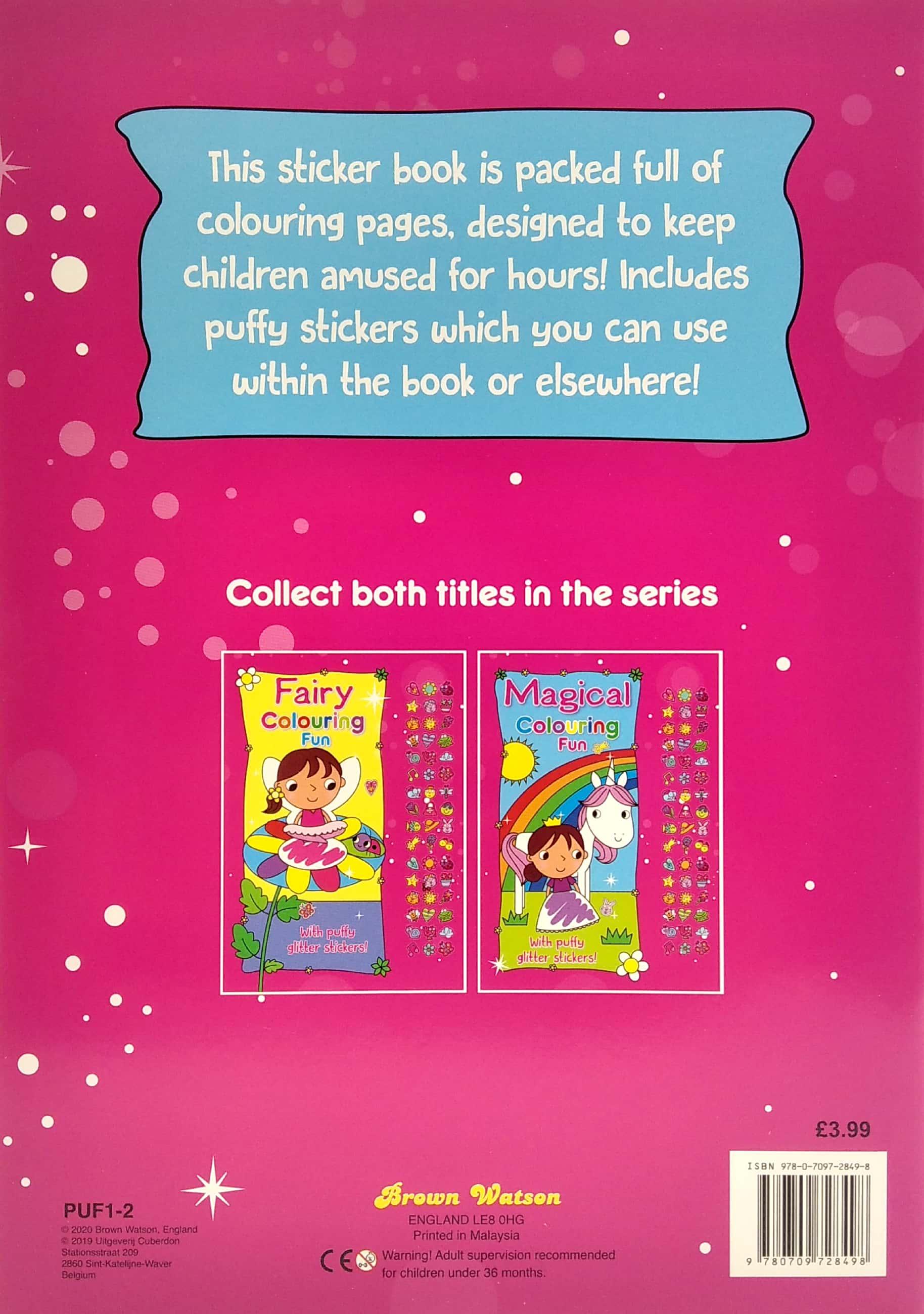 Magical Colouring Fun With Puffy Stickers