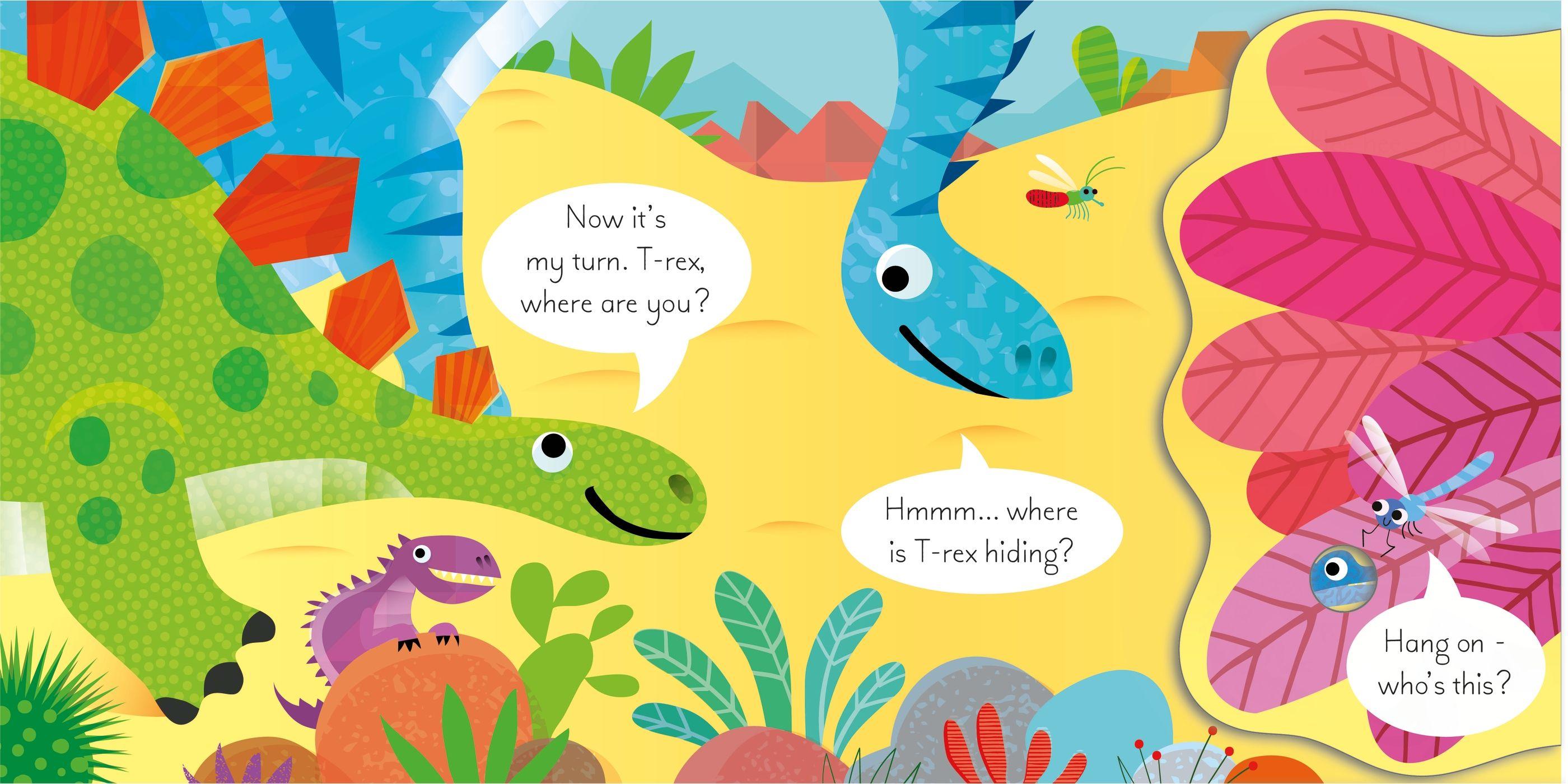 Lift-the-Flap Play Hide & Seek With The Dinosaurs