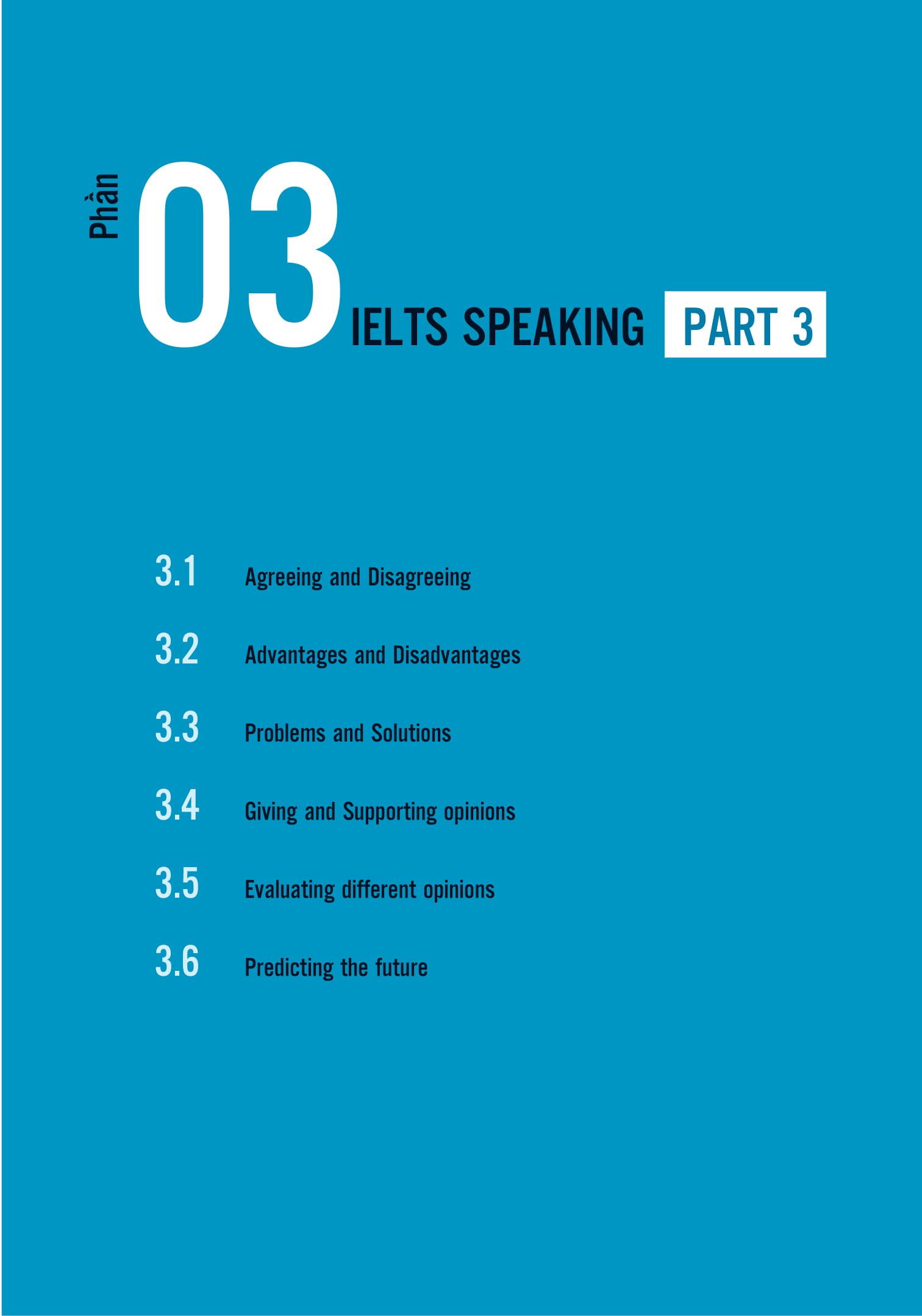 IELTS Key Speaking - Công Thức Học Nhanh IELTS - Speaking Part 1, 2, 3