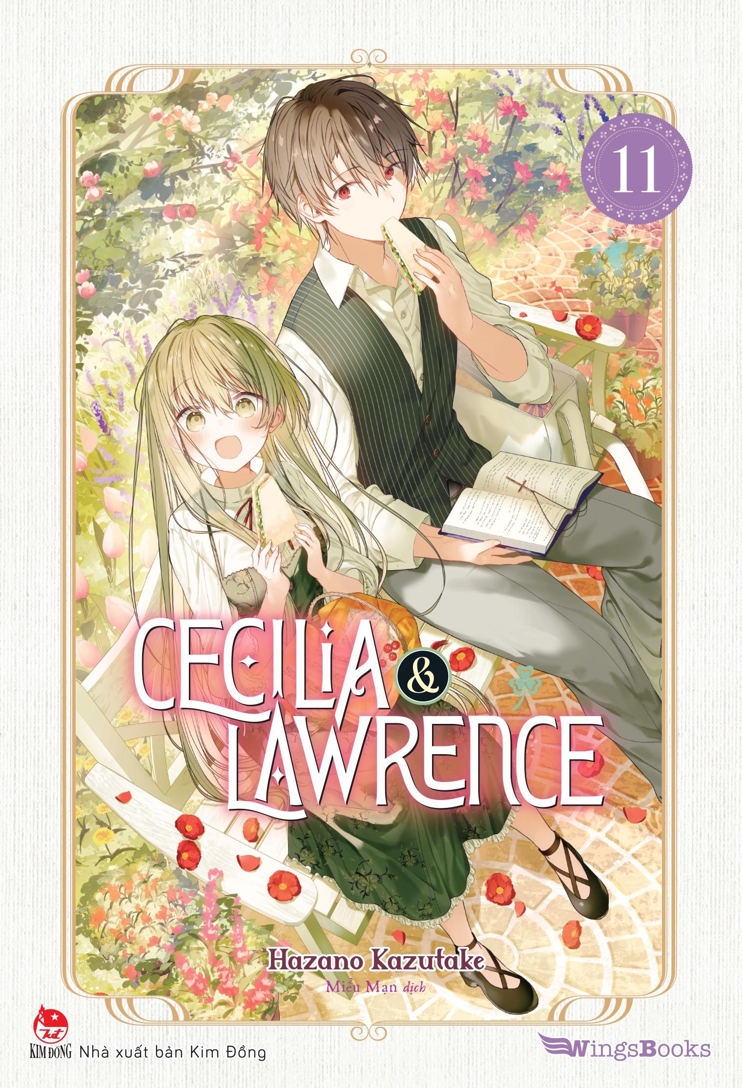 Sách - Bộ Sách Cecilia & Lawrence - Tập 11 + Tập 12 (Bộ 2 Tập) - Tặng Kèm Bookmark PVC