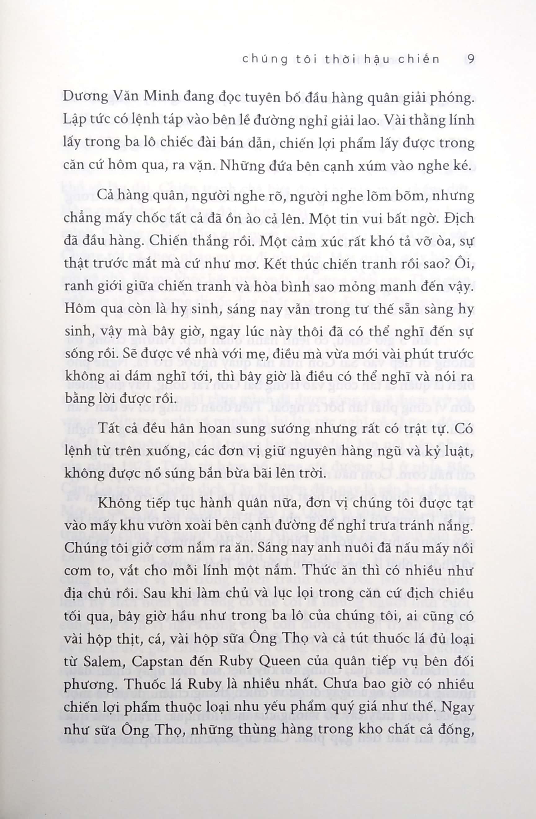 Chúng Tôi Thời Hậu Chiến