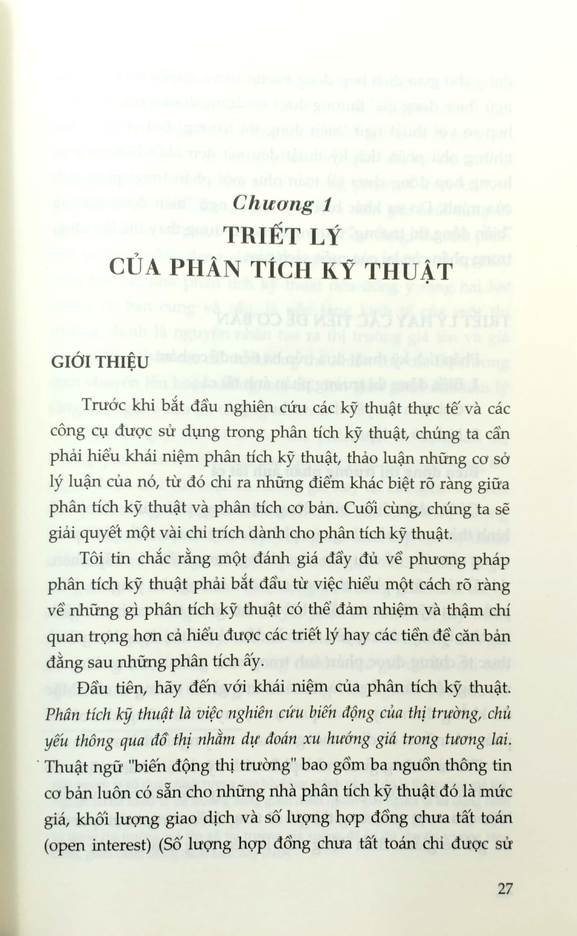 Phân tích kỹ thuật trong thị trường tài chính