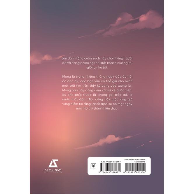 Sách Thành Phố Thì To, Tôi Thì Nhỏ - Skybooks - BẢN QUYỀN