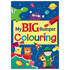 My Big Bumper Colouring (Blue)