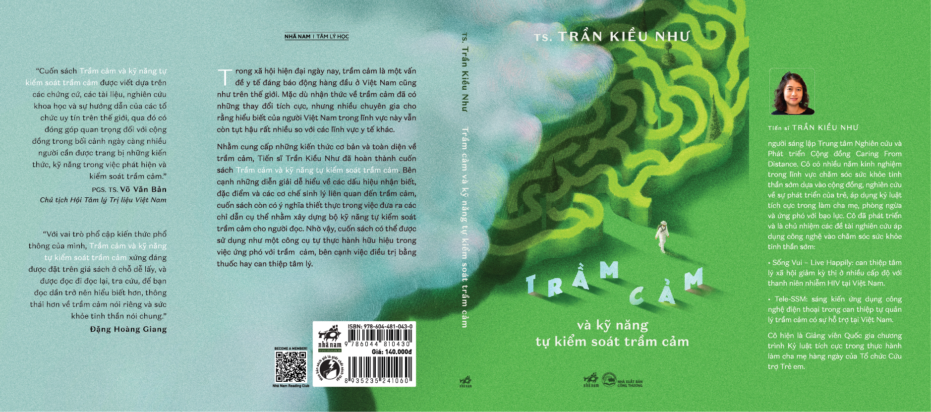 Sách - Trầm cảm và kỹ năng tự kiểm soát trầm cảm (TS. Trần Kiều Như) (Nhã Nam Official)