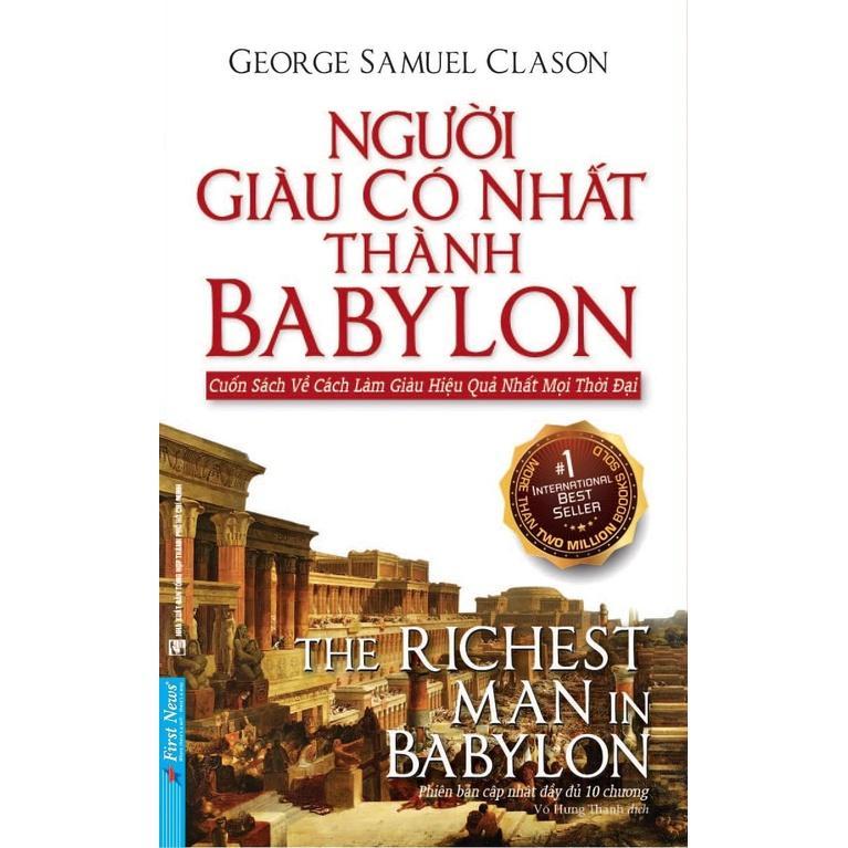 Combo Người Giàu Có Nhất Thành Babylon + Để Trở Thành Người Bán Hàng Xuất Sắc - Bản Quyền