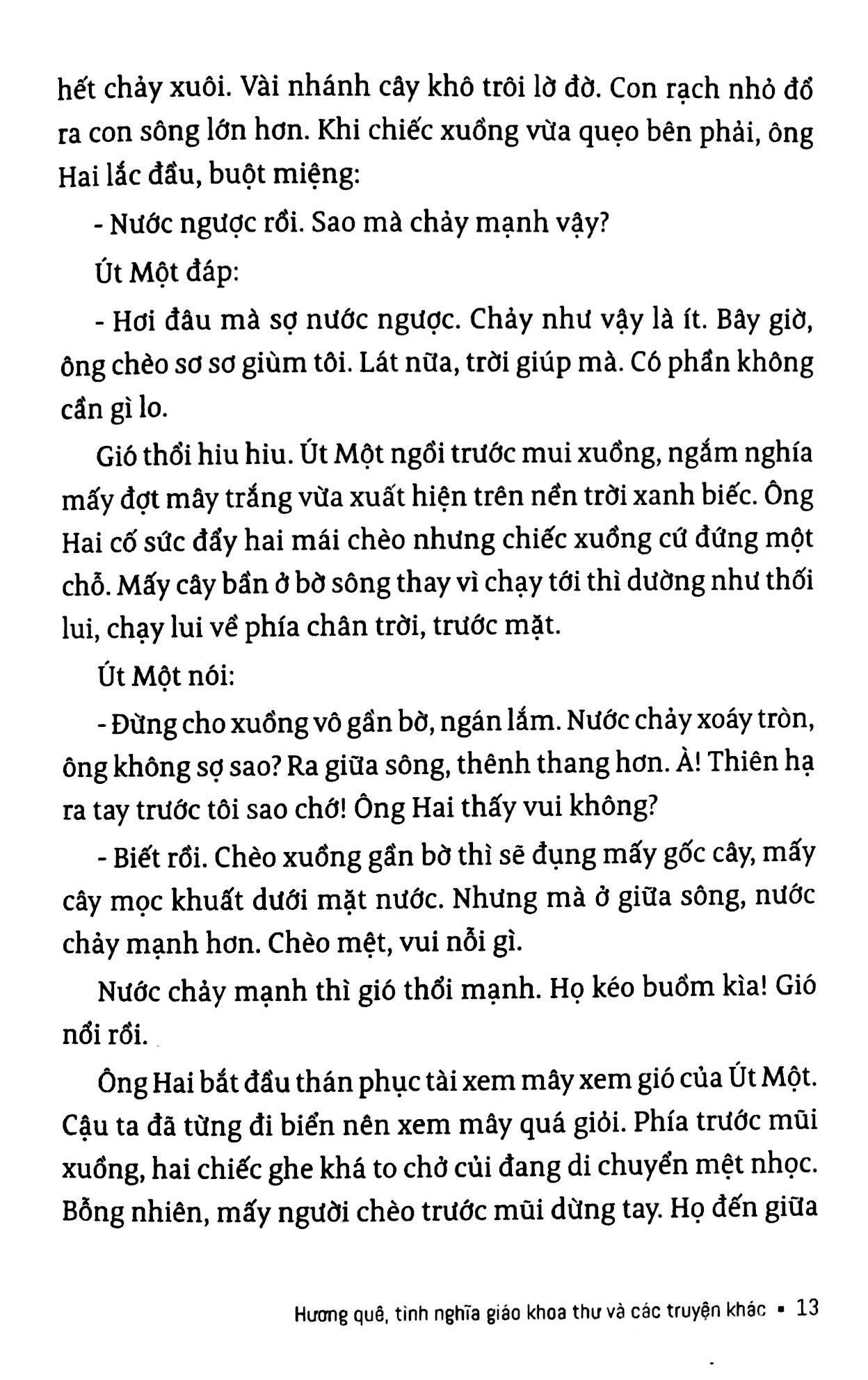 Hương Quê, Tình Nghĩa Giáo Khoa Thư & Các Truyện Khác
