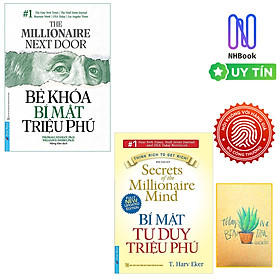 Combo Bẻ khóa bí mật triệu phú + Bí mật tư duy triệu phú - Bản Quyền