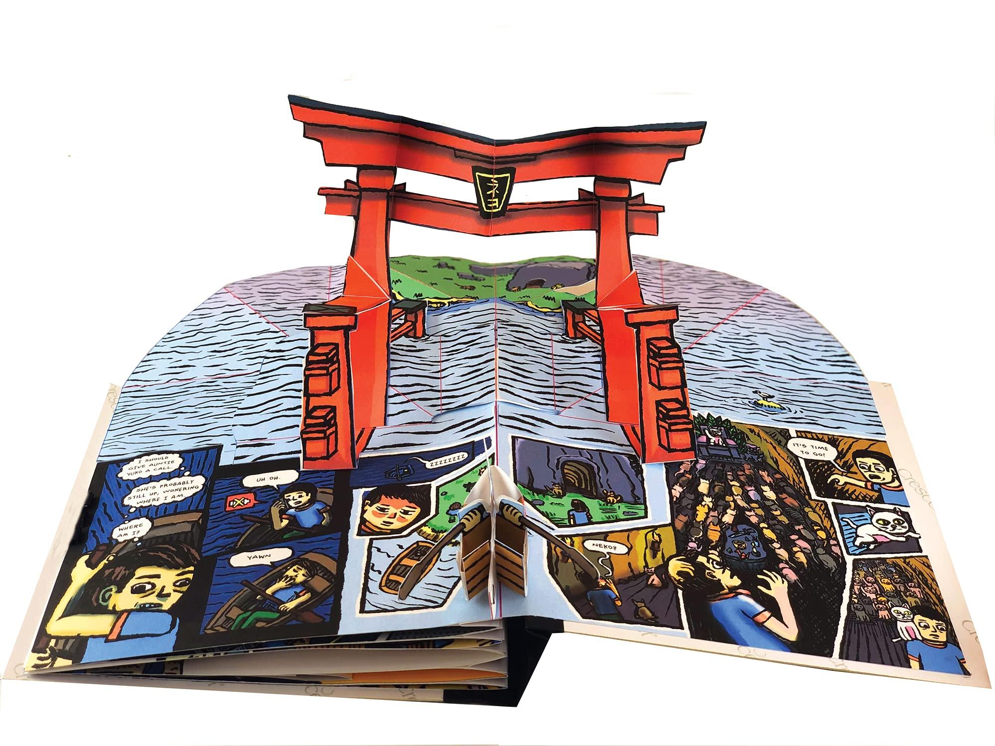 Japan Pop-up Book: The Comic Adventures Of Neko The Cat (Visit Japan