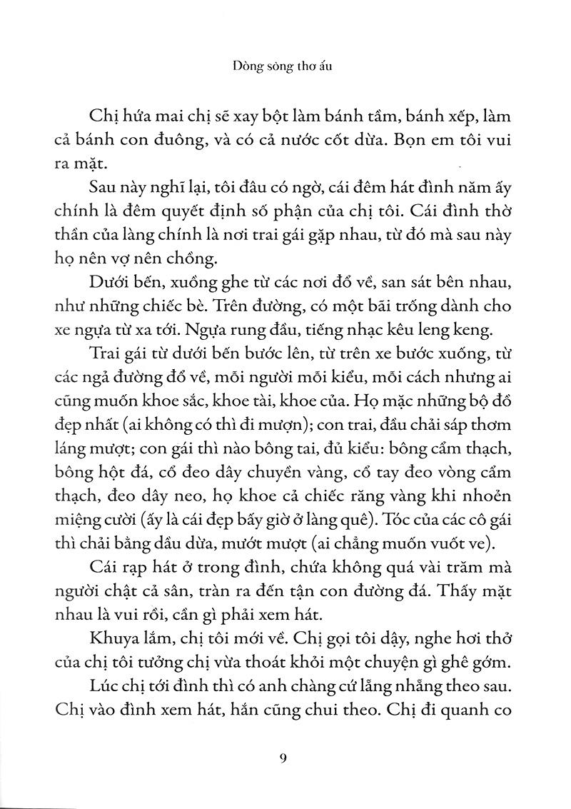 Dòng Sông Thơ Ấu (Tái Bản 2022)