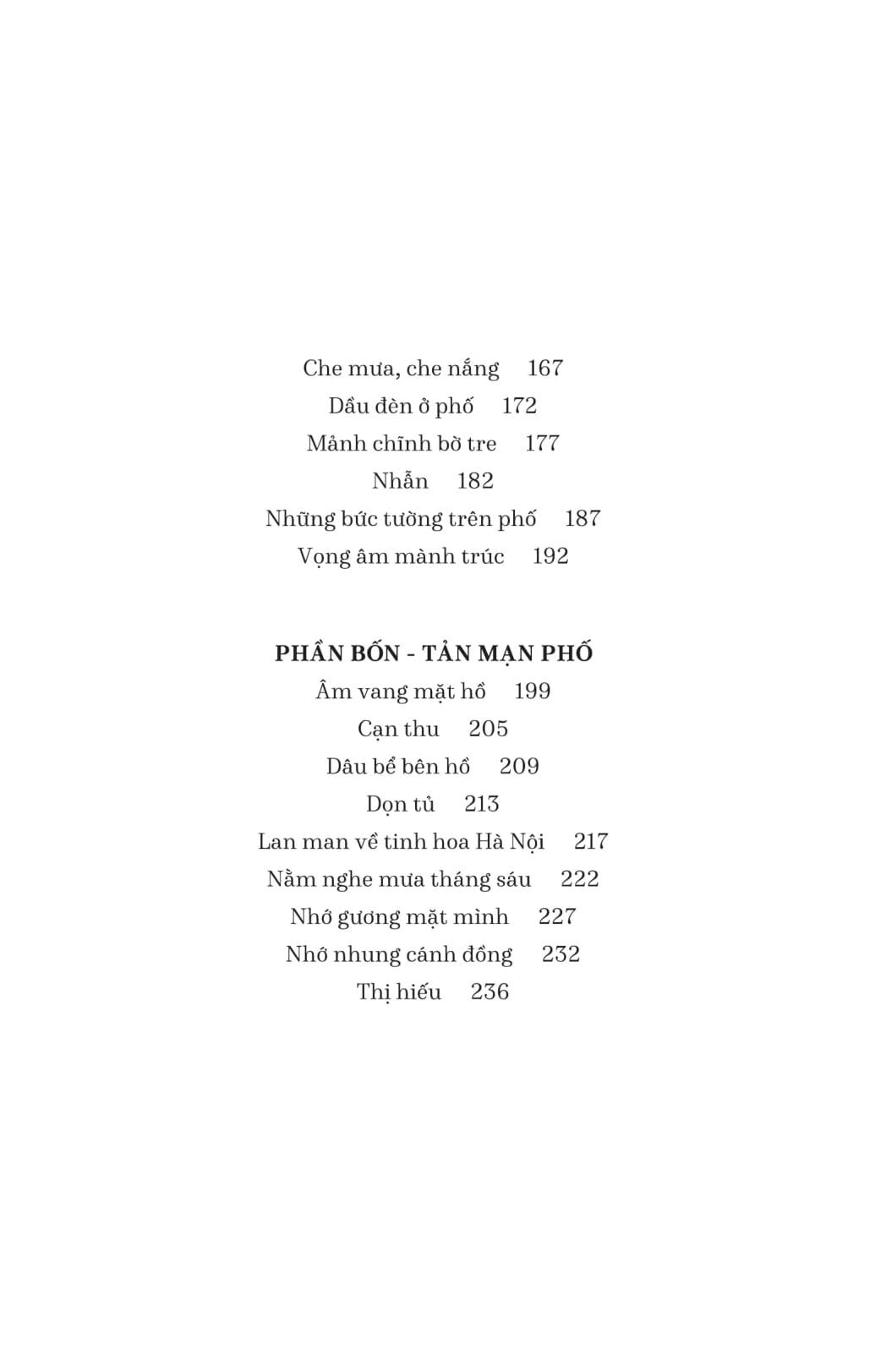Hà Nội - Chút Bụi Trên Vai Người