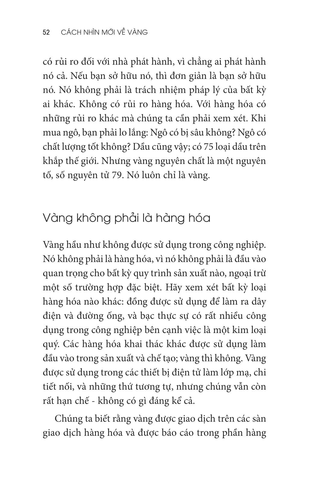 Cách Nhìn Mới Về Vàng - The New Case For Gold