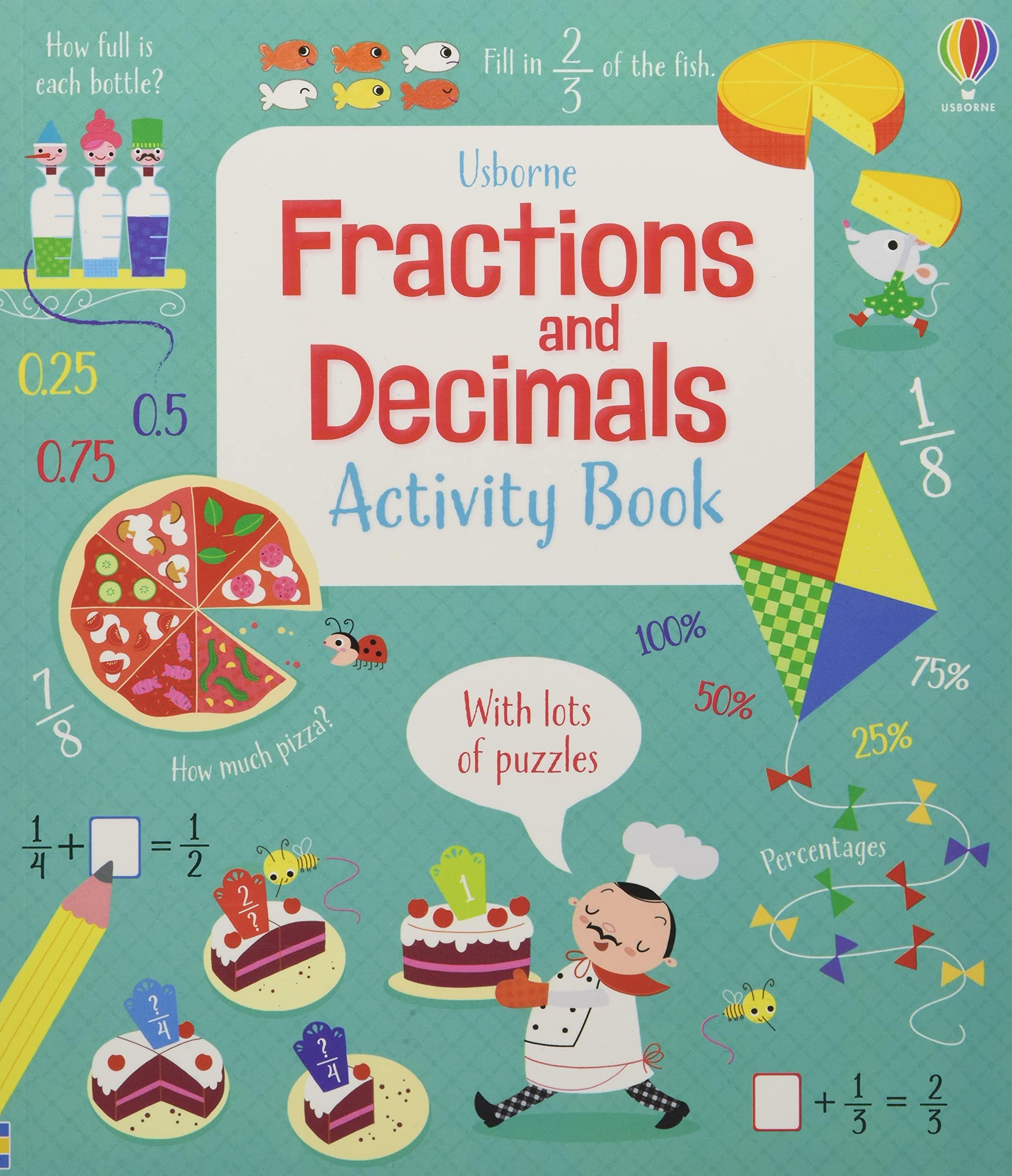 Fractions And Decimals Activity Book