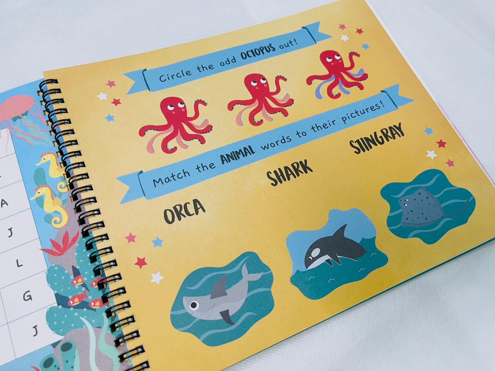 Little Wonders Sticker By Number - In The Ocean