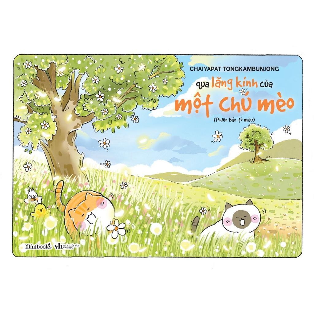 Sách Tô Màu - Qua Lăng Kính Của Một Chú Mèo - AZ Việt Nam