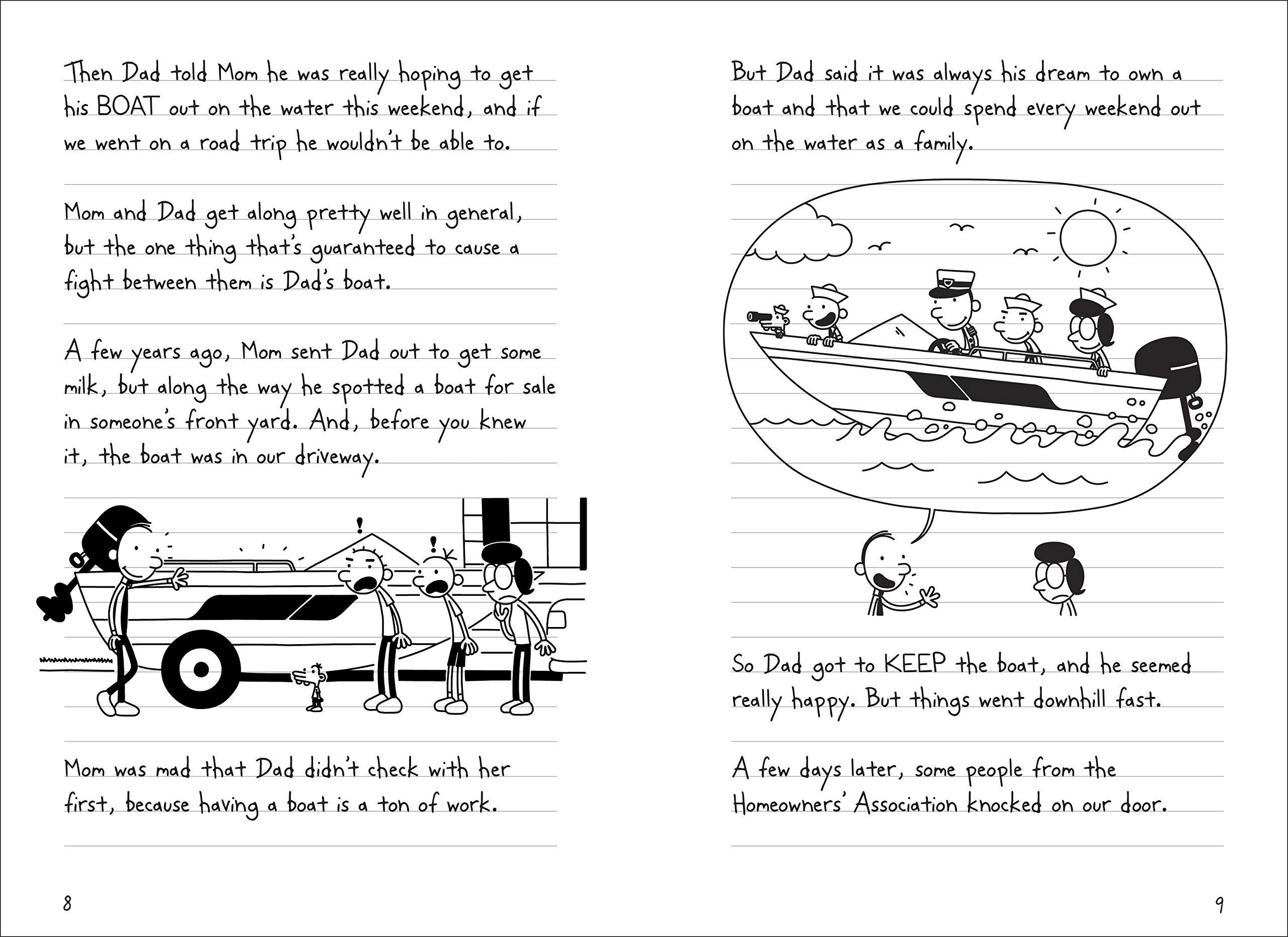 Truyện thiếu nhi tiếng Anh - Diary Of A Wimpy Kid 09: The Long Haul (Paperback)
