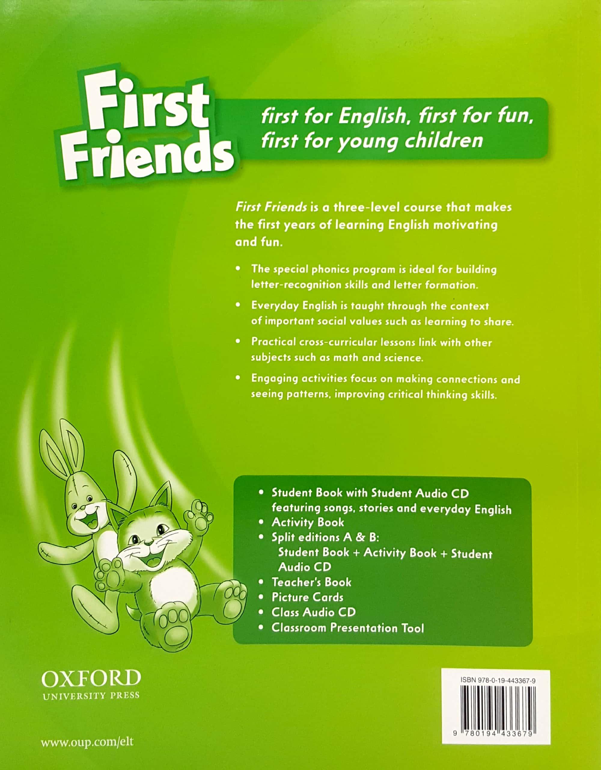 First Friends (Ame) 1 Activity Book