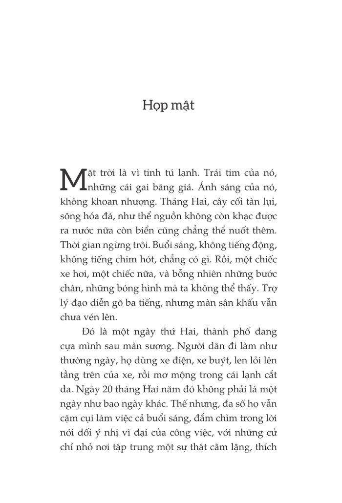 Chương Trình Nghị Sự
