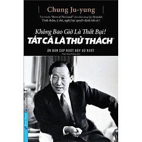 Sách Không Bao Giờ Là Thất Bại! Tất Cả Là Thử Thách (Bìa cứng) - First News