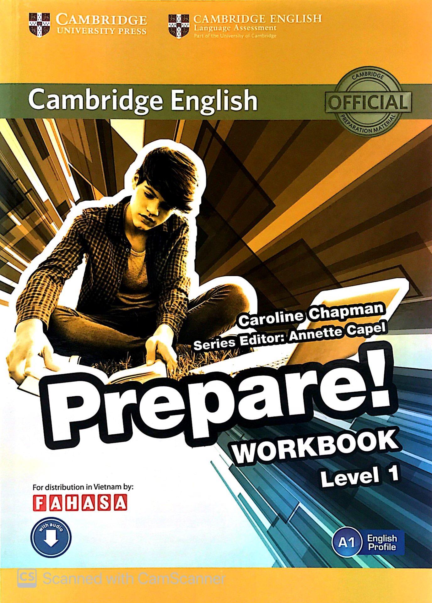 Cambridge English Prepare! Level 1 Workbook With Audio - Reprint