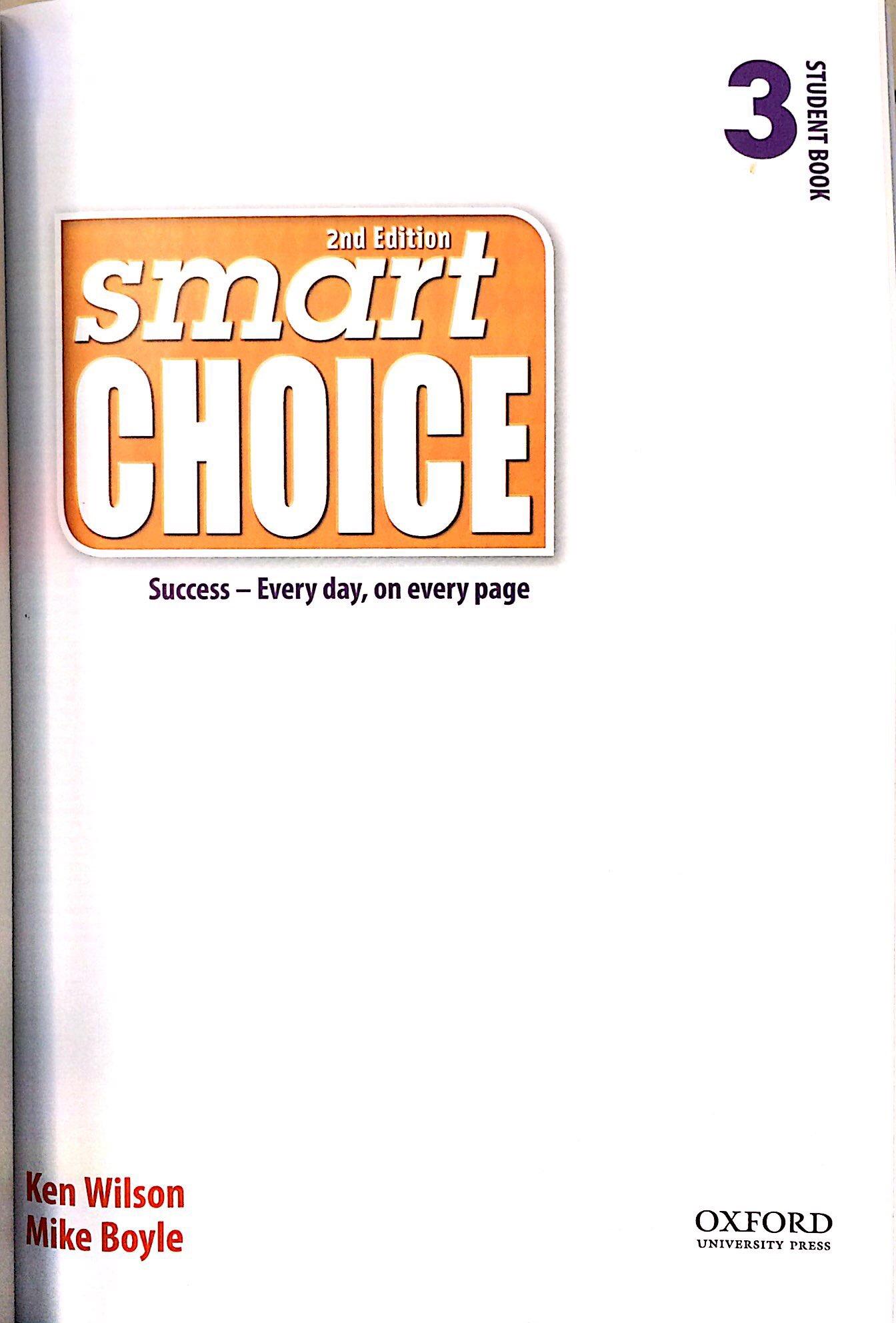 Smart Choice (2 Ed.) 3: Student Book With Online Practice