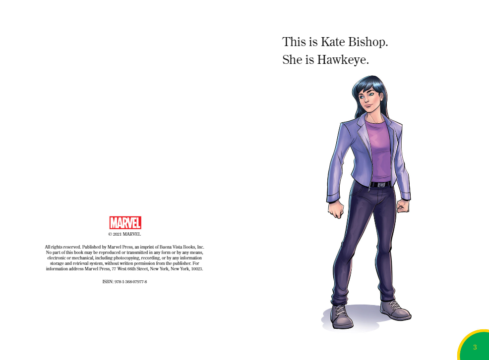 World Of Reading Level 1: This Is Kate Bishop: Hawkeye