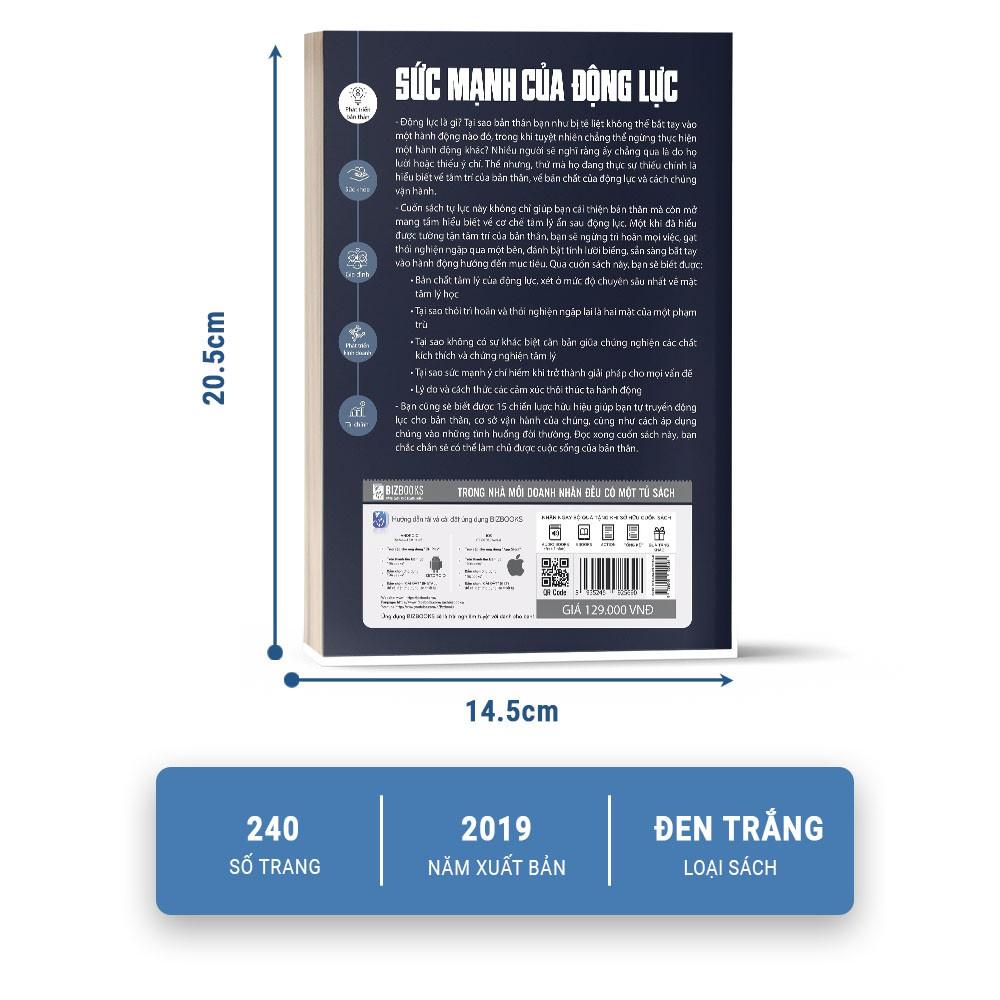 Sách Sức mạnh của động lực – Nghệ thuật vượt lên những cám dỗ của cuộc sống - BizBooks - BẢN QUYỀN