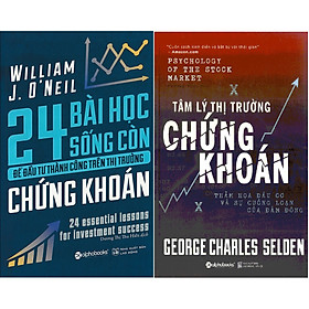Combo Thị Trường Chứng Khoán ( 24 Bài Học Sống Còn Để Đầu Tư Thành Công Trên Thị Trường Chứng Khoán + Tâm Lý Thị Trường Chứng Khoán ) ( Quà Tặng: Cây Viết Kute