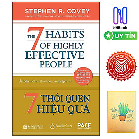 Sách 7 Thói Quen Hiệu Quả (The 7 Habits Of Highly Effective People)- Tặng sổ tay