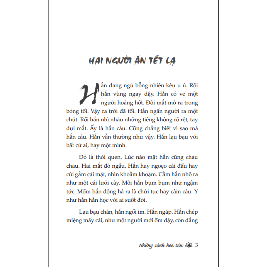 Những Cánh Hoa Tàn (Tái bản)
