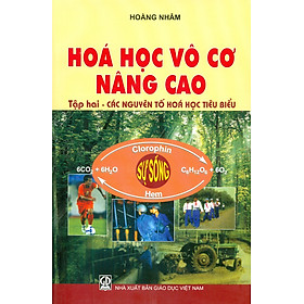 Hóa Học Vô Cơ Nâng Cao, Tập Hai - Các Nguyên Tố Hoá Học Tiêu Biểu (Tái bản) - Hoàng Nhâm