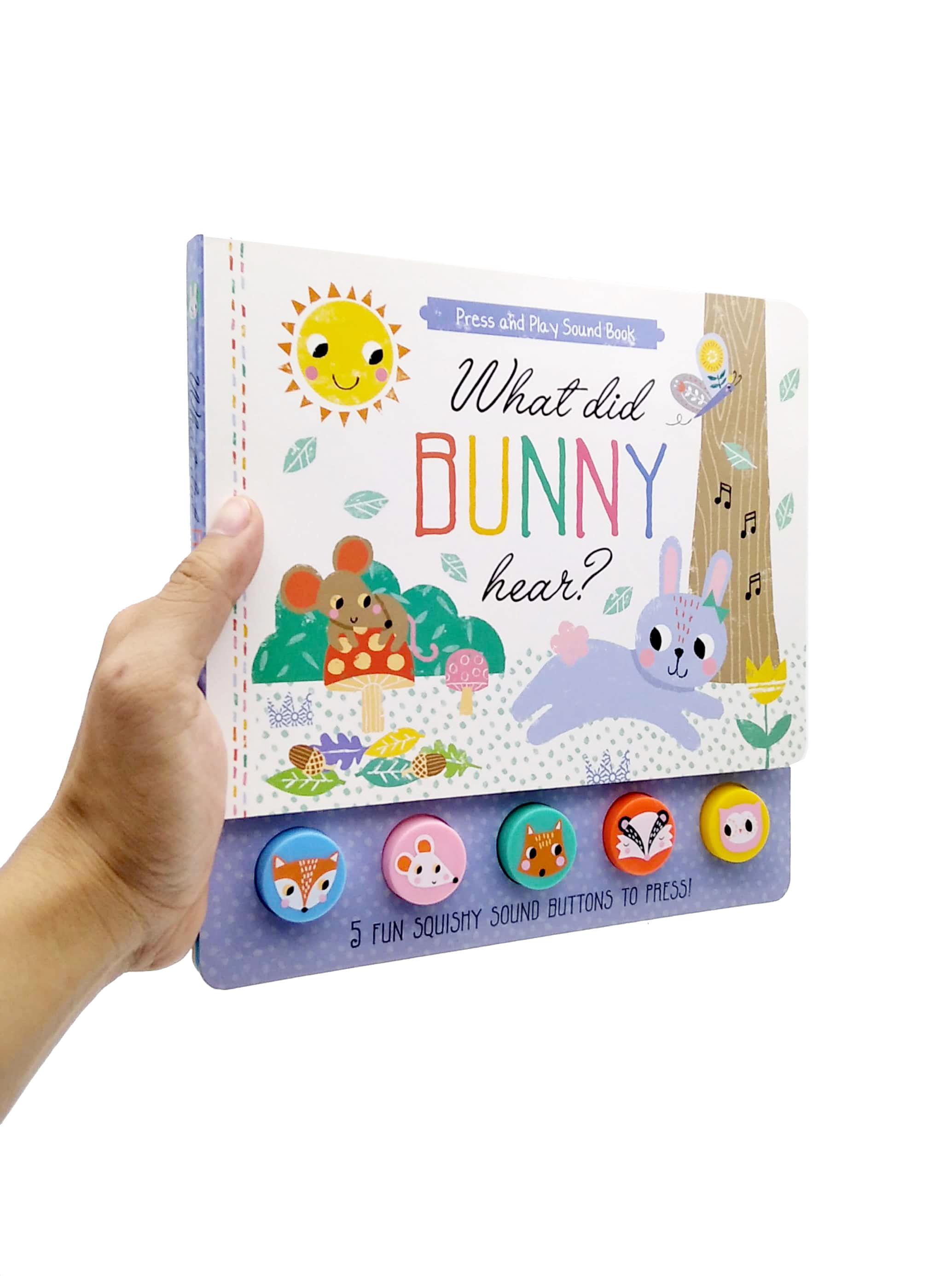What Did Bunny Hear? - Press And Play Sound Book