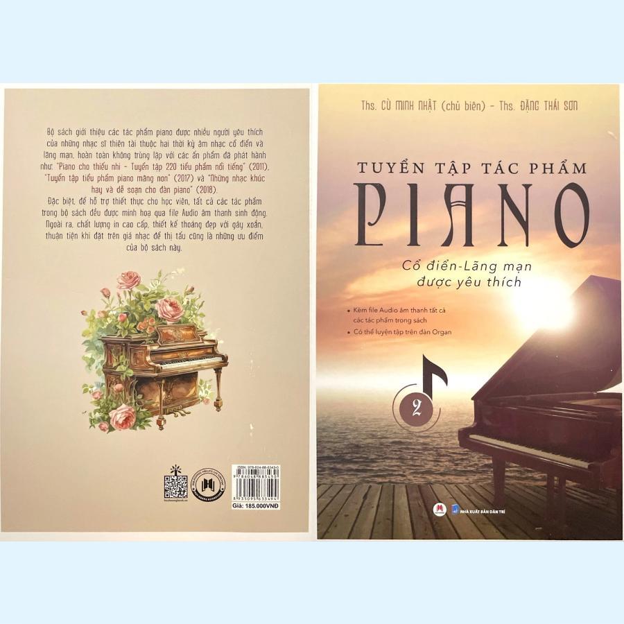 Sách - Tuyển Tập Tác Phẩm Piano Cổ Điển Lãng Mạn Được Yêu Thích - Tập 2 - Huy Hoàng
