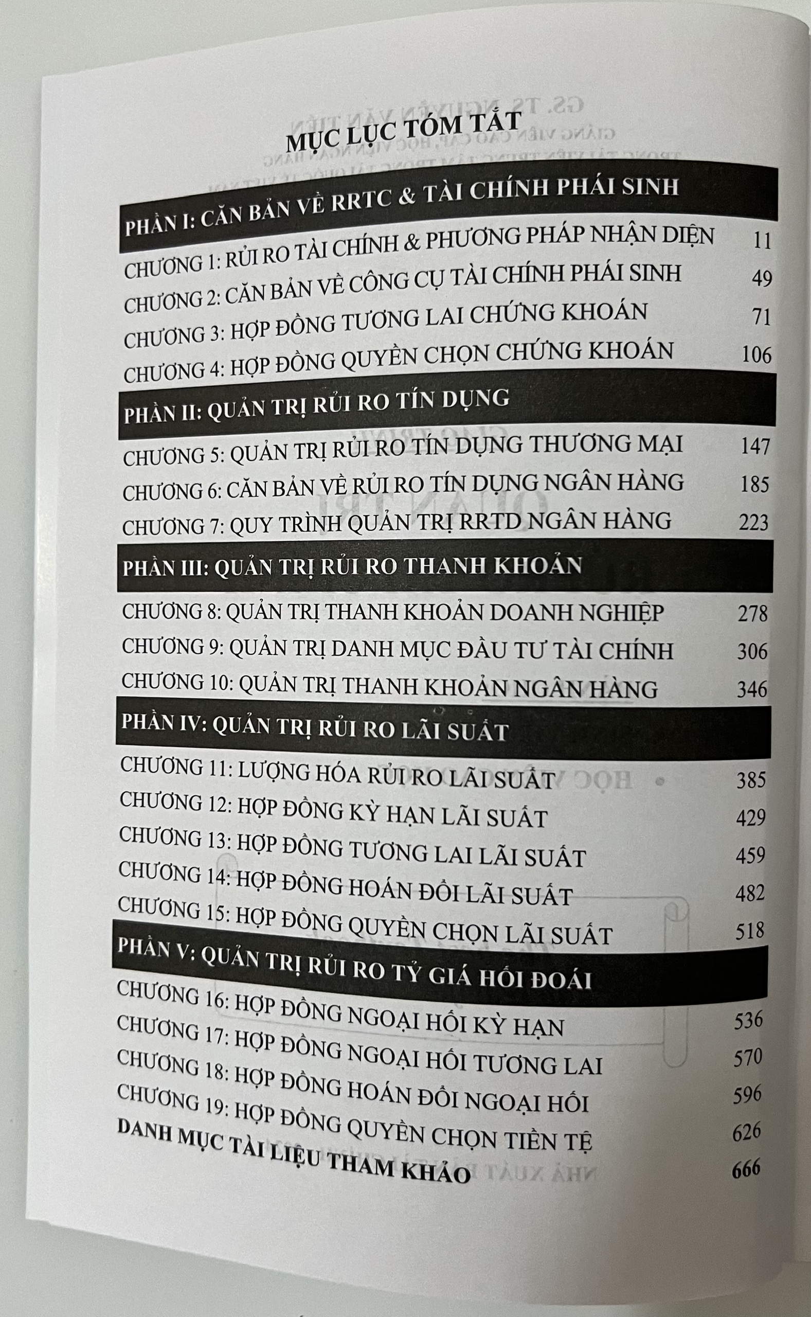Sách - Giáo Trình Quản Trị Rủi Ro Tài Chính - GS.TS. Nguyễn Văn Tiến