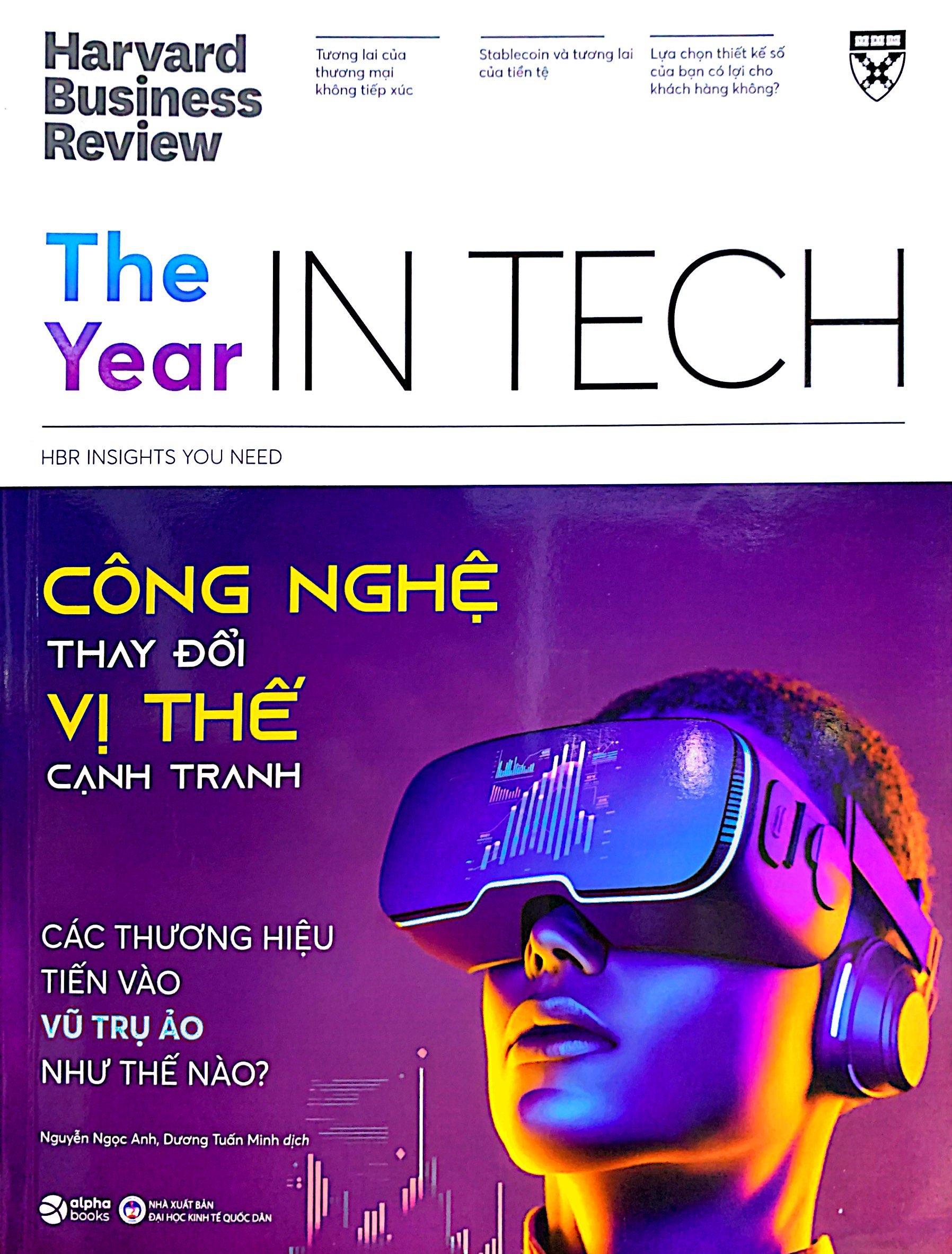 HBR - The Year In Tech - Công Nghệ Thay Đổi Vị Thế Cạnh Tranh