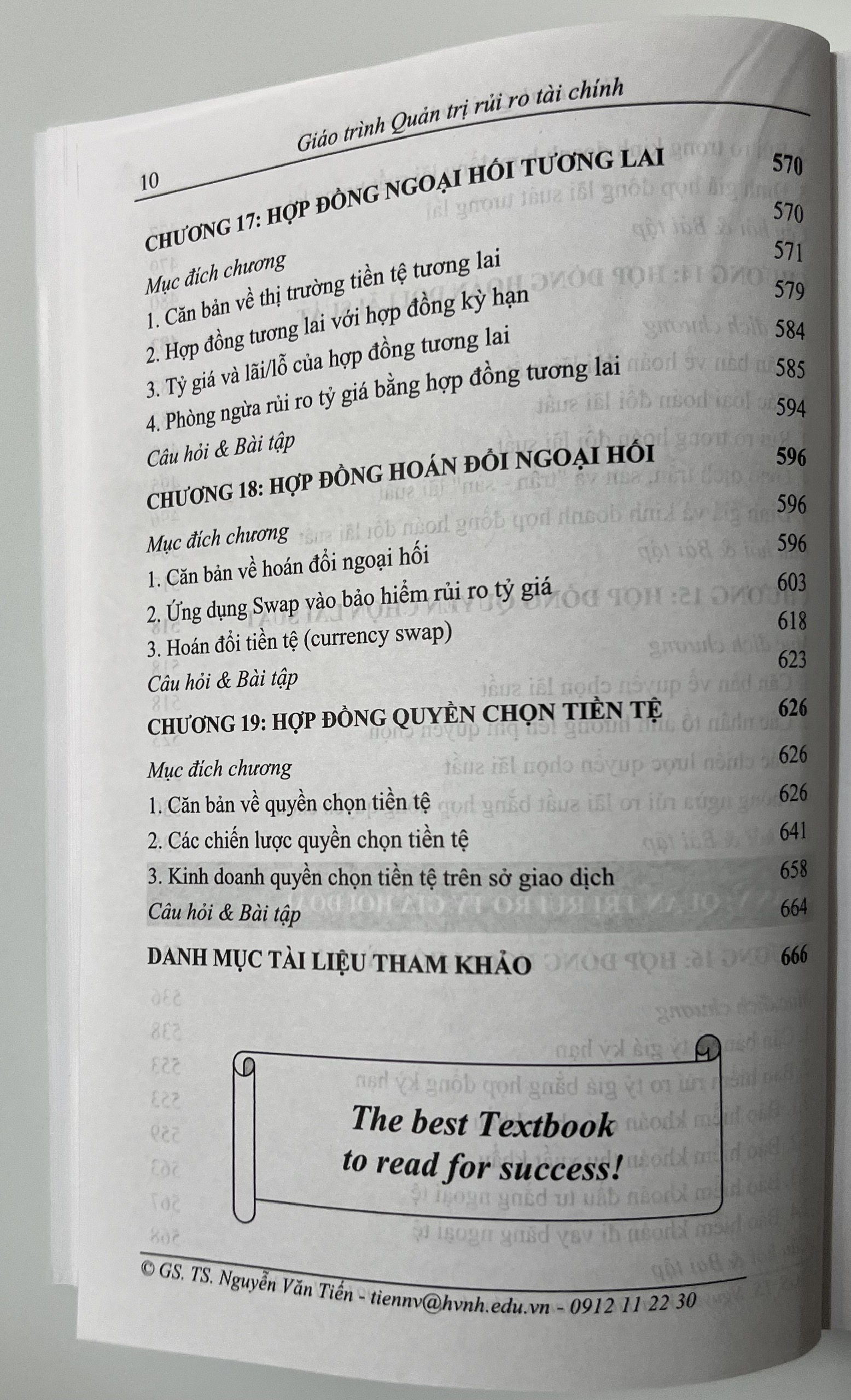 Sách - Giáo Trình Quản Trị Rủi Ro Tài Chính - GS.TS. Nguyễn Văn Tiến
