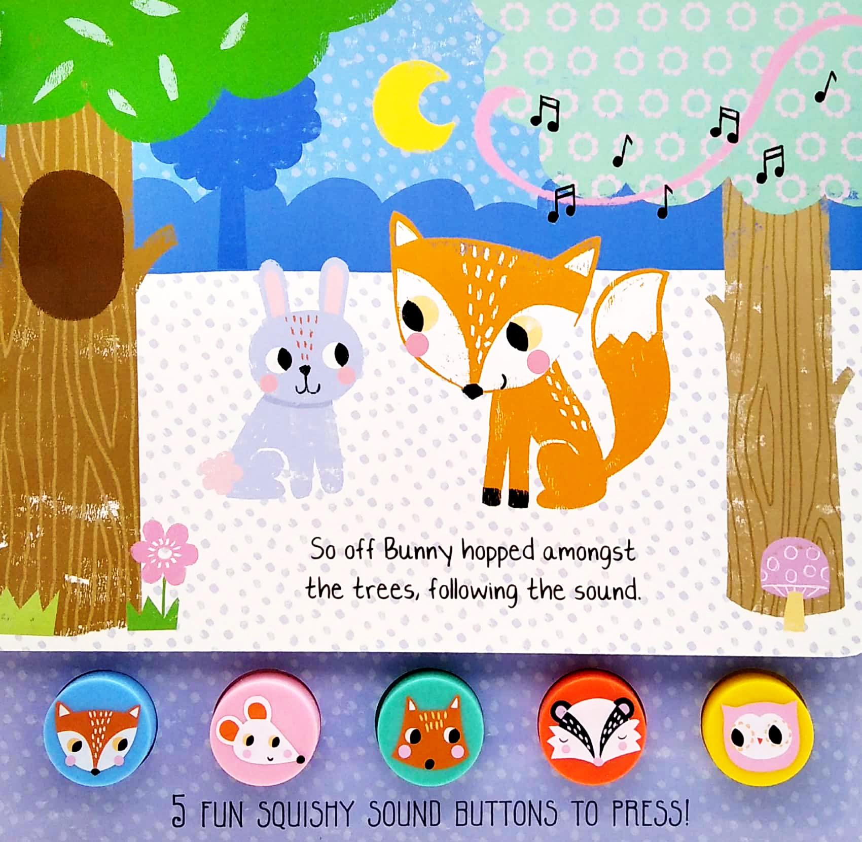 What Did Bunny Hear? - Press And Play Sound Book