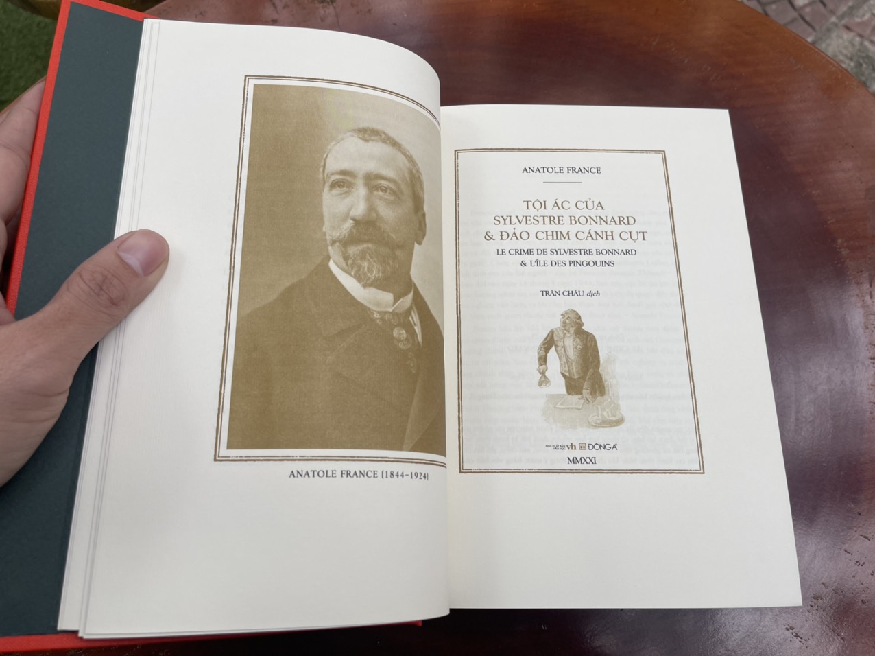 TỘI ÁC CỦA SYLVESTRE BONNARD và ĐẢO CHIM CÁNH CỤT - TỦ SÁCH TRĂM NĂM NOBEL - ĐÔNG A - BÌA VẢI -
