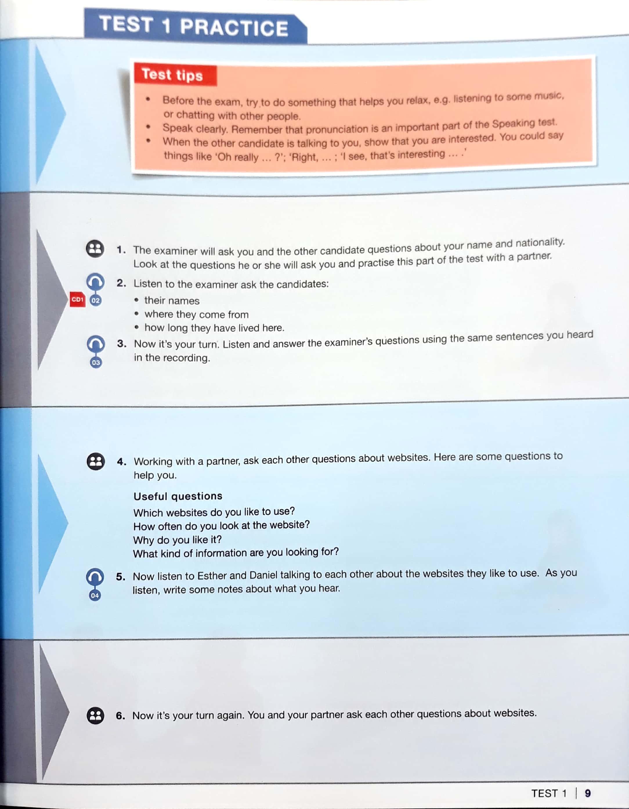 IELTS Life Skills Official Cambridge Test Practice B1 Student