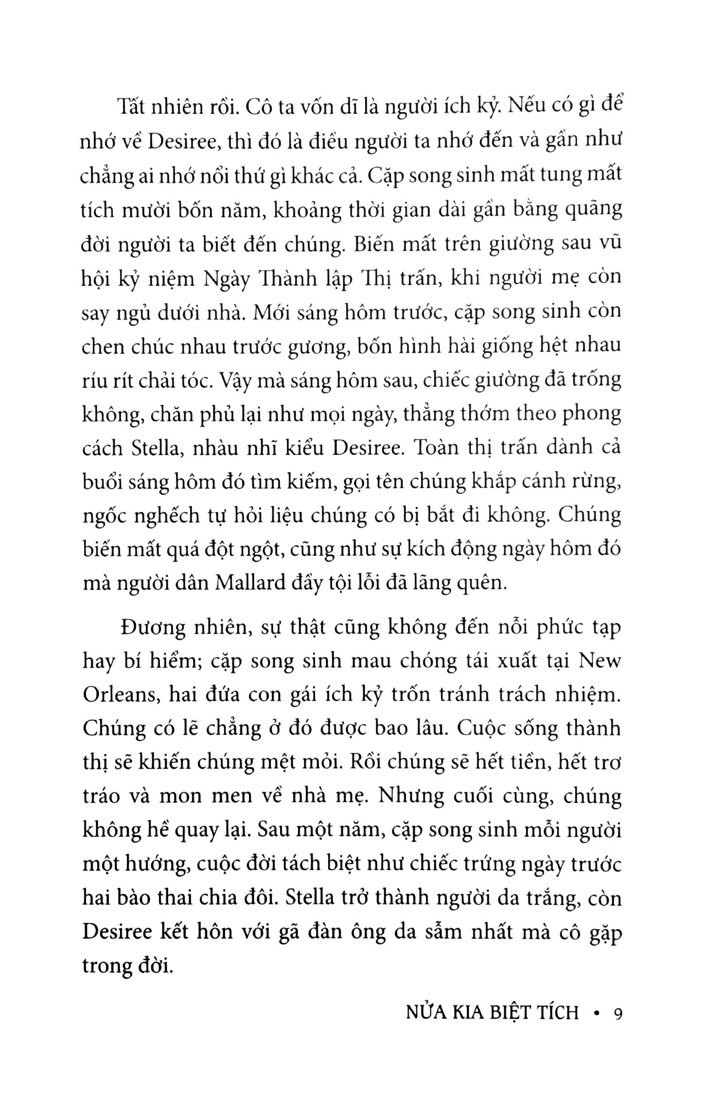 Nửa Kia Biệt Tích