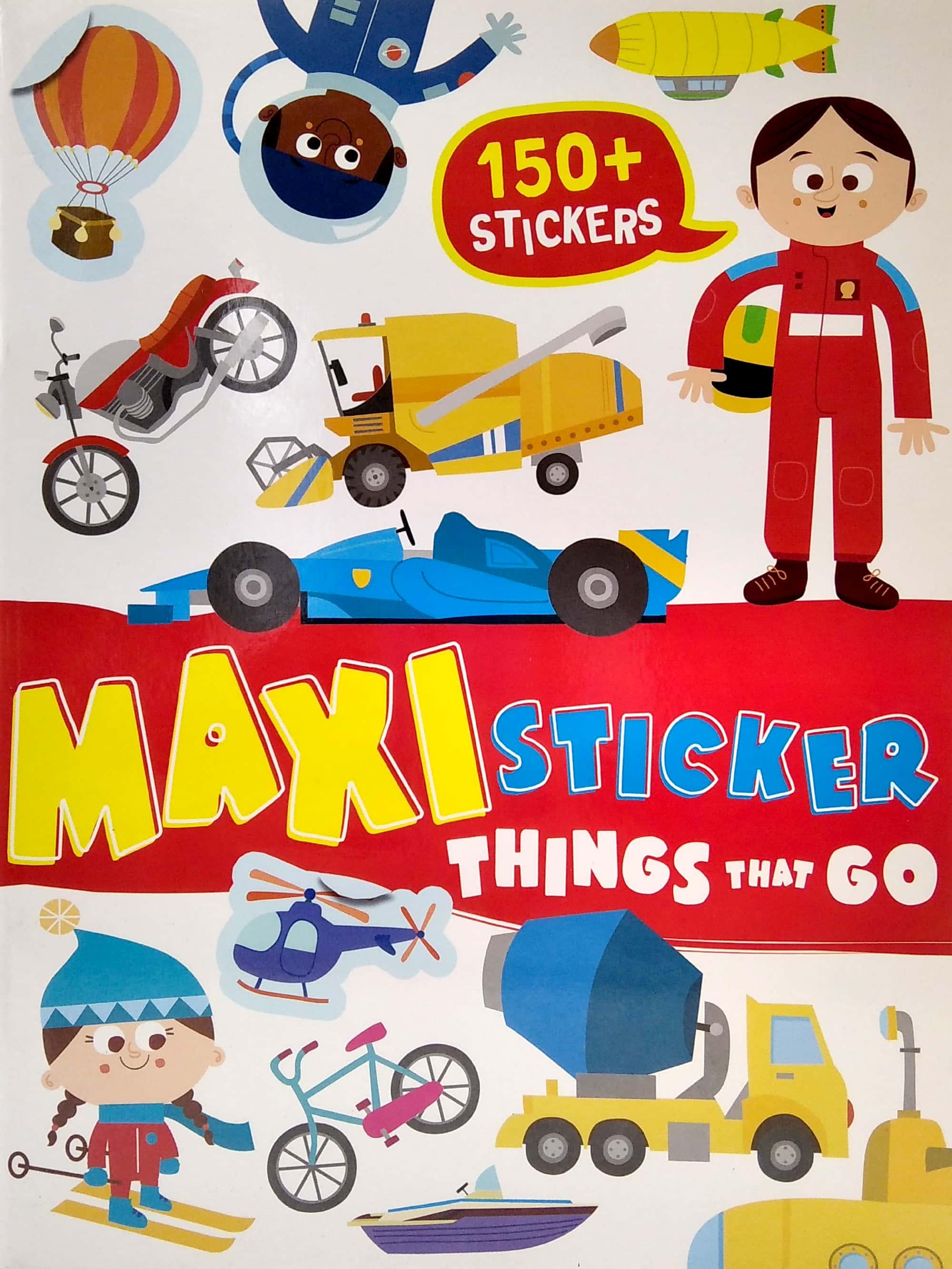 Maxi Stickers: Things That Go