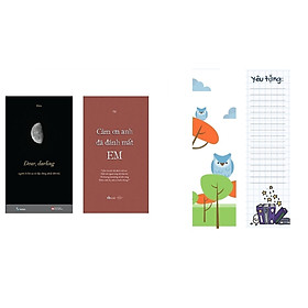 Combo 2Q: Dear, Darling + Cảm Ơn Anh Đã Đánh Mất Em (Tặng Kèm Bookmark) (Bộ Sách Mạnh Mẽ Đi Qua Nỗi Buồn Và Vẹn Tròn Tình Cảm)