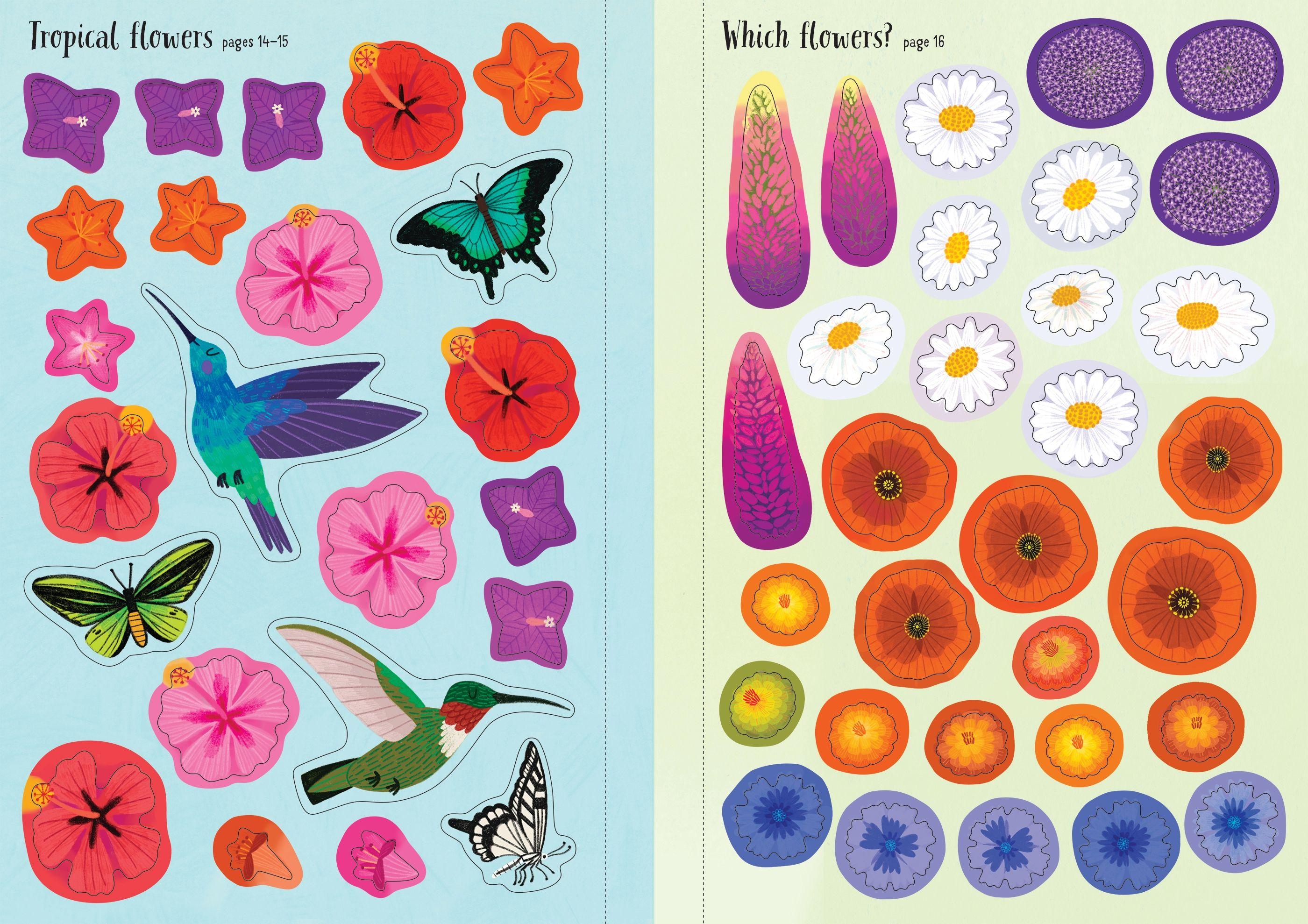 Little First Stickers Flowers