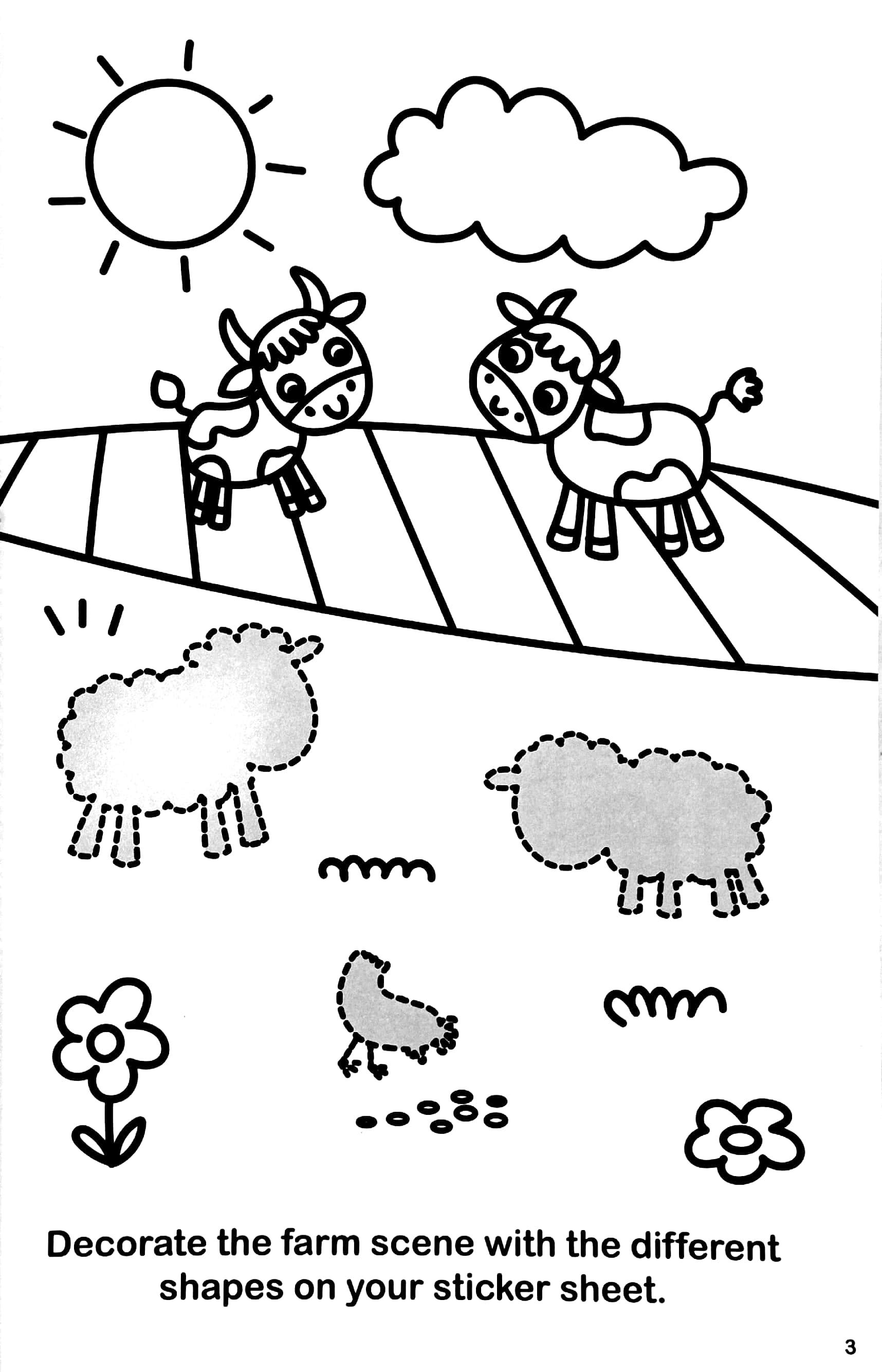 Mega Stickers: Early Learning
