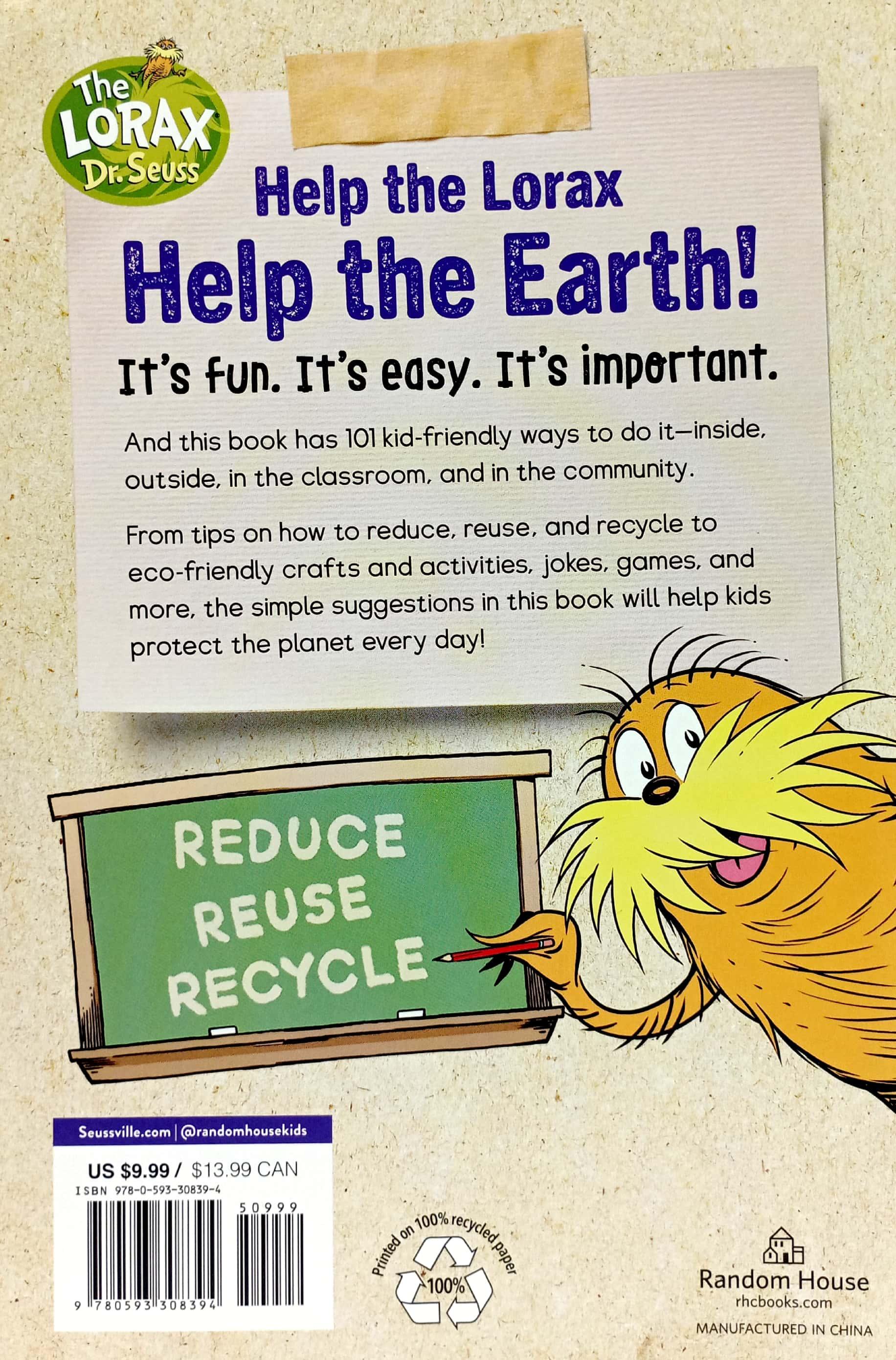 101 Ways To Help The Earth With Dr. Seuss