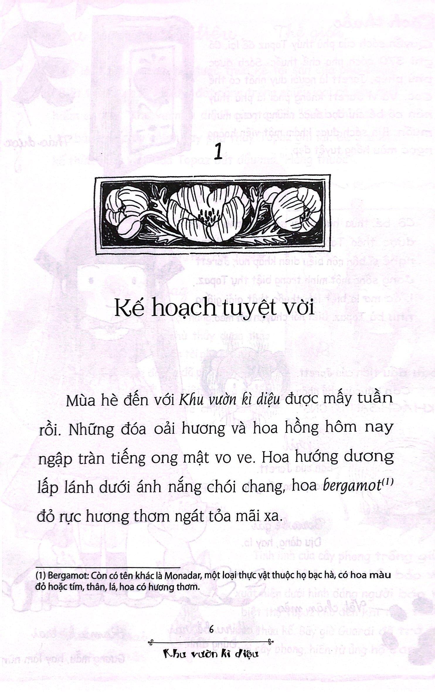 Sách - Khu Vườn Kì Diệu - Tập 4 - Bó Hoa Dược Thảo Và Ba Cô Phù Thủy (Tái Bản 2024)